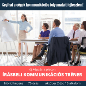 ÚJ képzés: Írásbeli kommunikációs szakértő